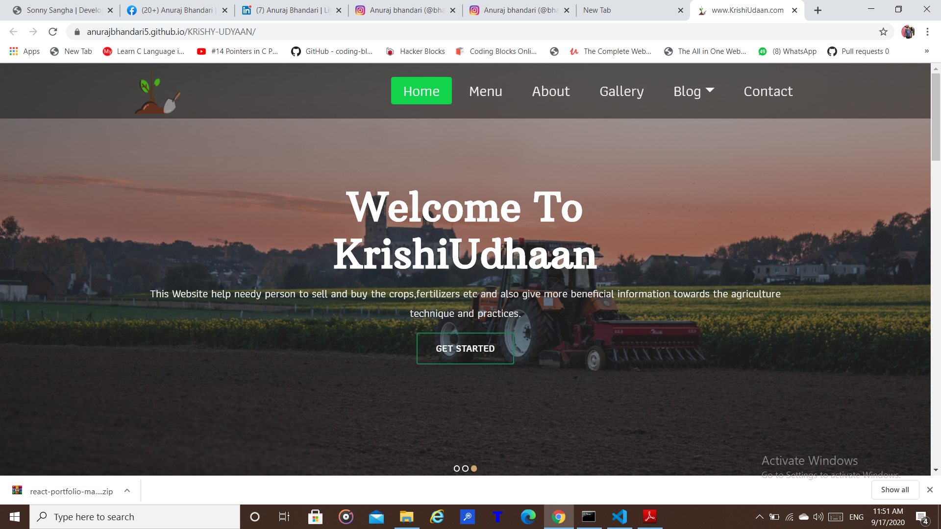 Krishy Udyaan App